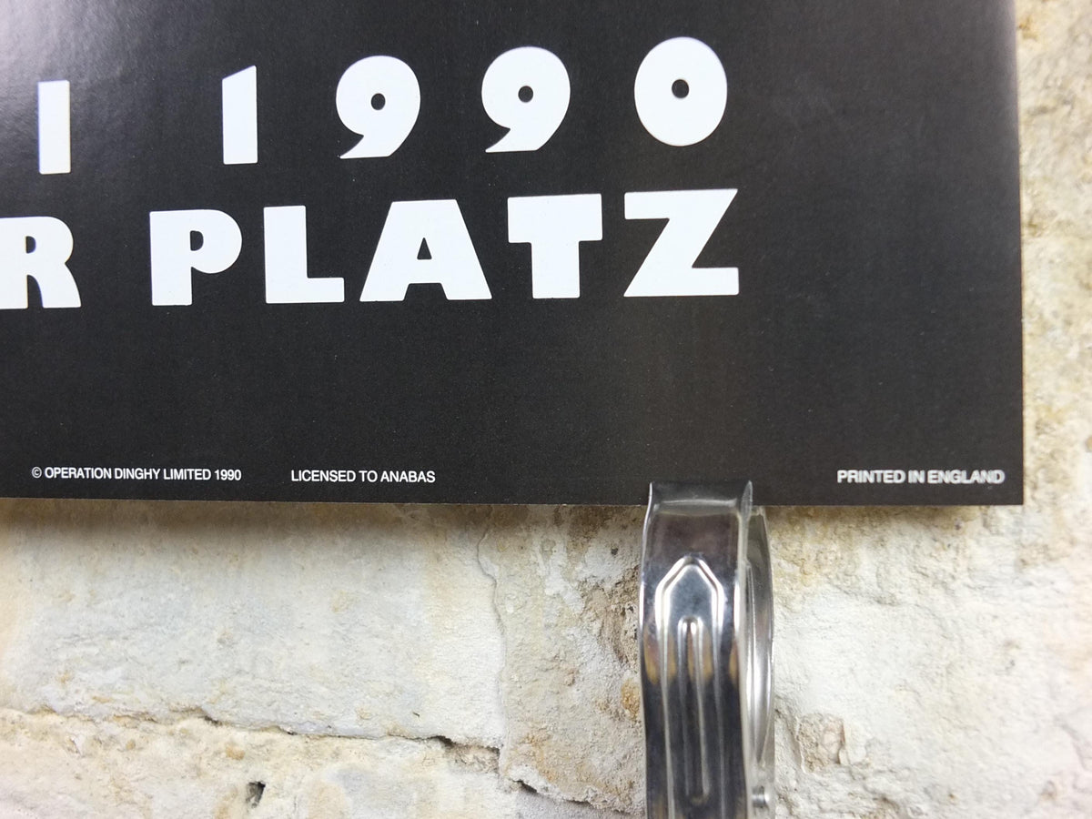 1990 The Wall – Live in Berlin Poster, held on 21 July at Potsdamer Platz, Pink Floyd, musical wall art decor
