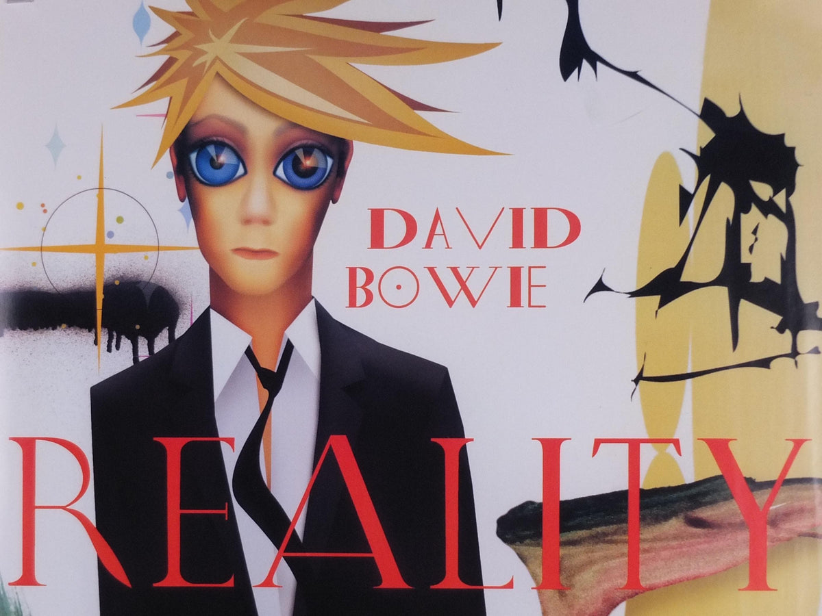 2003 David Bowie Poster, Reality - 24th studio album, the UK leg of A Reality Tour, wall art decor