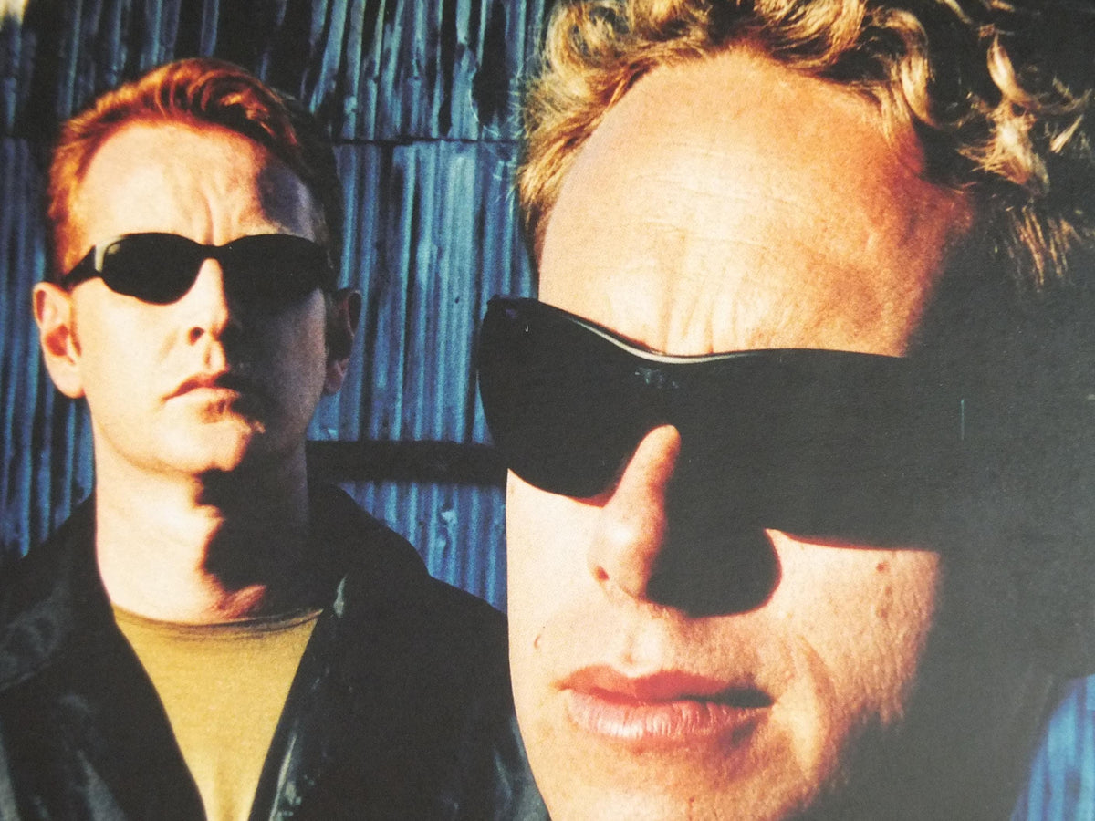 2001 Depeche Mode Poster, Exciter, 21 09 01, original promotion for Stockholm concert, New wave synth pop rock, music wall art decor