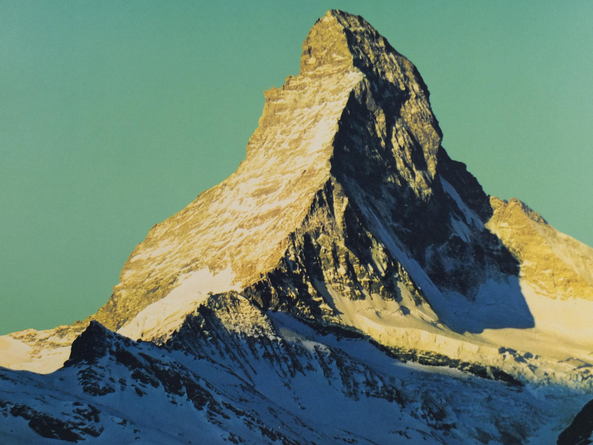 1964 Swissair Matterhorn Poster – Manfred Bingler, Vintage Switzerland Travel