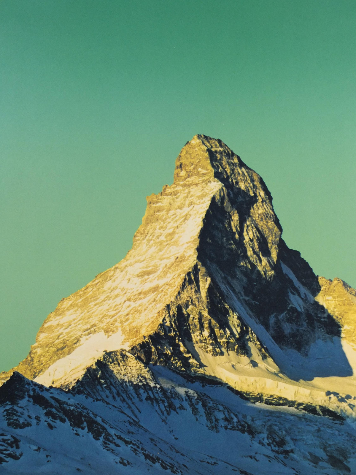 1964 Swissair Matterhorn Poster – Manfred Bingler, Vintage Switzerland Travel